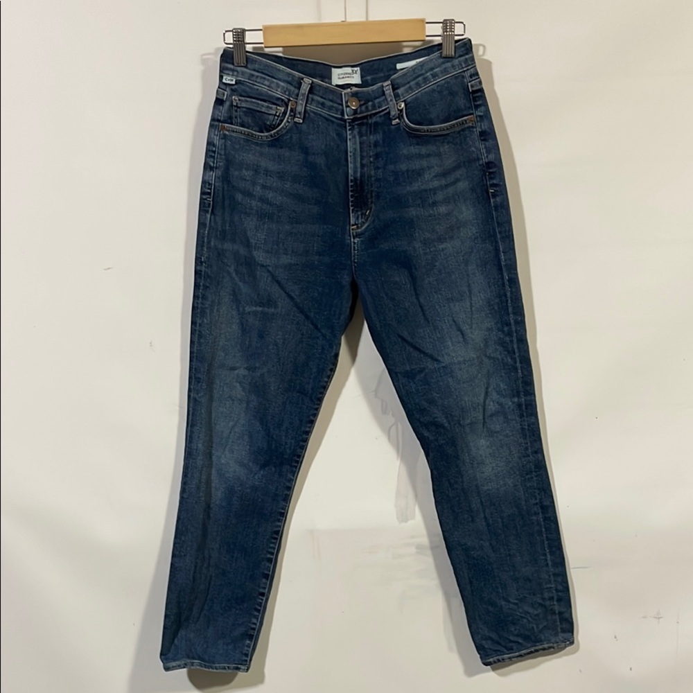 Citizens Of Humanity Dark Blue Boyfriend Jeans